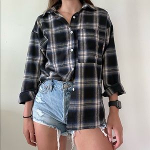 Black & White Flannel